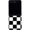 Black and White Checkered Galaxy Z Flip5 5G Skin